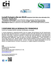 I disturbi della sessualità femminile
