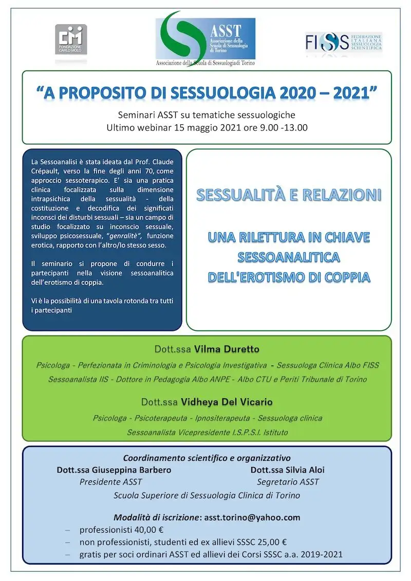 A proposito di Sessuologia 2020-2021