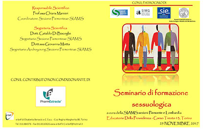 Seminario di formazione SIAMS – Torino 25 Novembre 2017