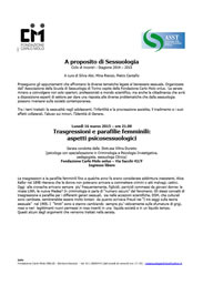 Trasgressioni e parafilie femminili: “aspetti psicosessuologici”