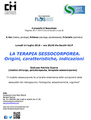 La terapia sessocorporea – Origini, caratteristiche, indicazioni
